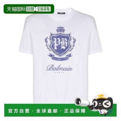 香港直邮Balmain 短袖T恤 FH0EG000GF33