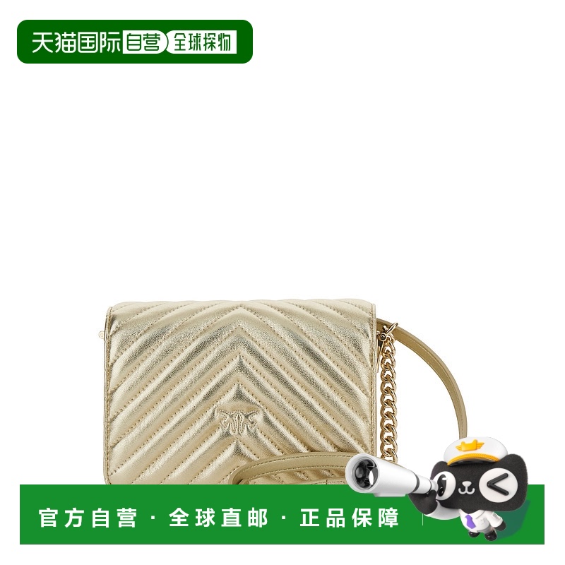 1h可退 香港直邮Pinko 品高 女士 'Love Click Mini' Gold Should