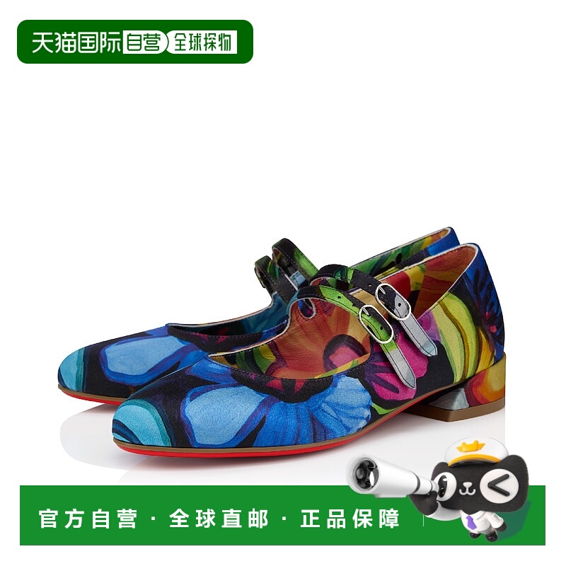 欧洲直邮CL路铂廷 红底鞋 25秋冬 3250161m024 儿童 平底鞋