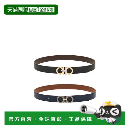 香港直邮Salvatore Ferragamo Switch 扣Gancini 皮带 腰带670633