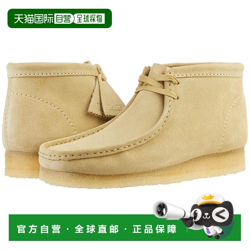 1h可退 香港直邮clarks originals 其乐 男士 Wallabee 靴子男靴图片