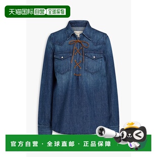 系带牛仔布衬衫 香港直邮NILI Collins 女士 12945W46CLASS LOTAN