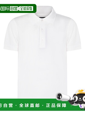 香港直邮Tom Ford 汤姆 福特 男士 白色棉质Polo衫 JPS011JMT013W