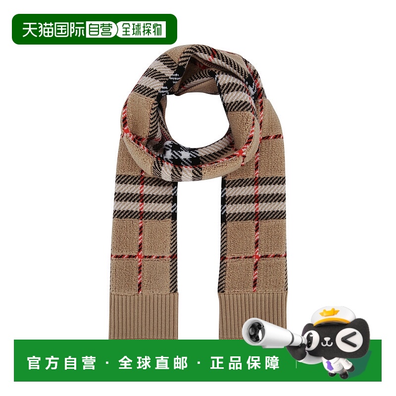 1h可退 欧洲直邮burberry 少男 围巾披肩羊毛