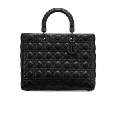 香港直邮Dior 大号 Lady Dior 单肩包 M0566SLOI手提包