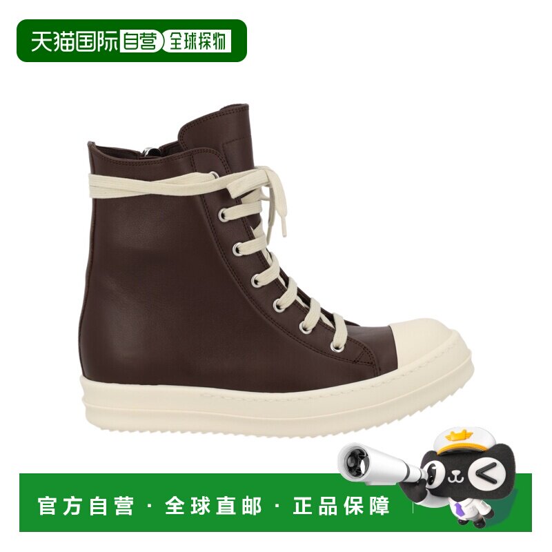 1h可退 香港直邮Rick Owens 系带高帮运动鞋 RP01F6890LCO厚底