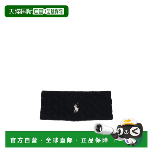 1h可退 香港直邮POLO RALPH LAUREN 女士发饰 455981426001 CO 黑