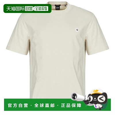 欧洲直邮BOSS雨果博斯男装短袖T恤衫C-Taut 01春季上新