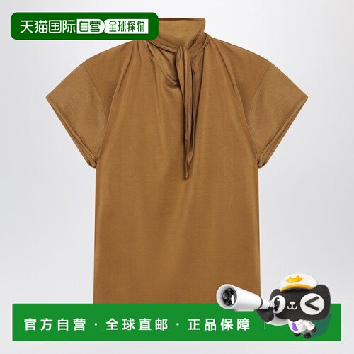 欧洲直邮LEMAIRE 女士T恤 TS0020LJ1049BR426 SS2【付后1h可退】