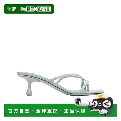 1h可退 Jimmy Choo Etana 50 高跟凉鞋 ETANAMULE50LIGHTVERDE