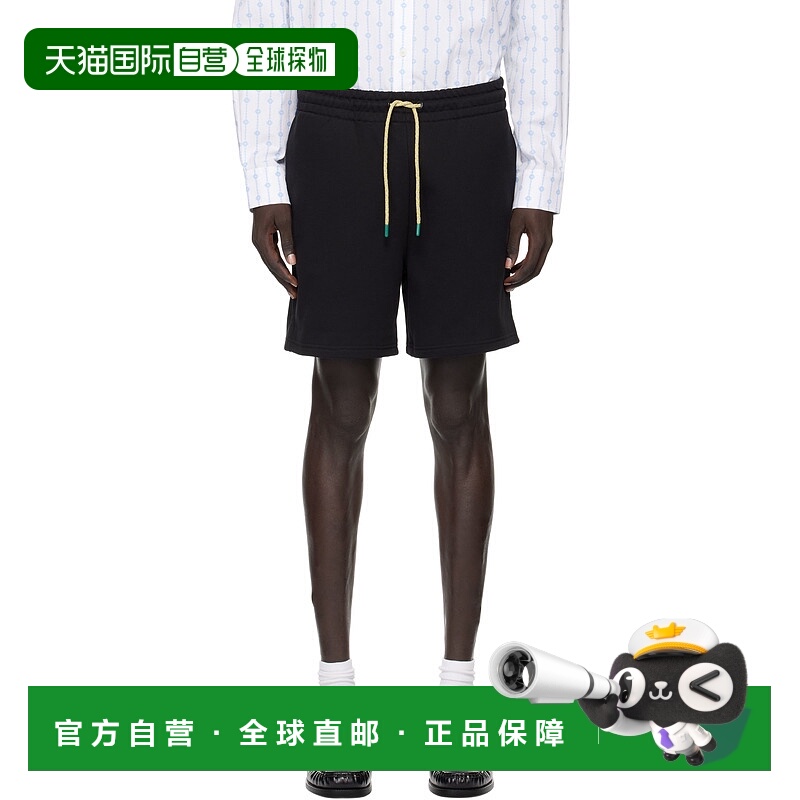香港直邮Casablanca 男士 黑色 Montagne 运动短裤 MPF25JTR27901