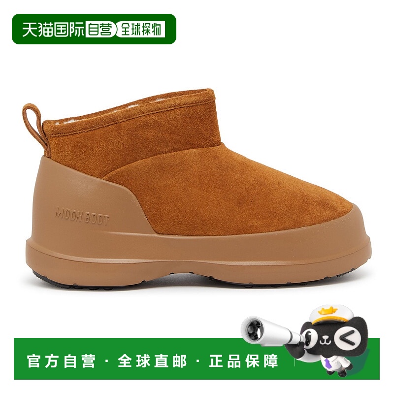 1h可退 香港直邮Moon Boot 月亮靴 女士 Luna 低帮麂皮靴 23Z4GBR