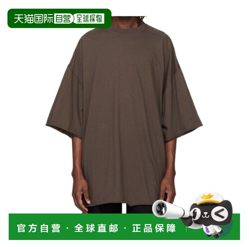 香港直邮RICK OWENS DRKSHDW 男士T恤 DU01F4259RN78 SS2026