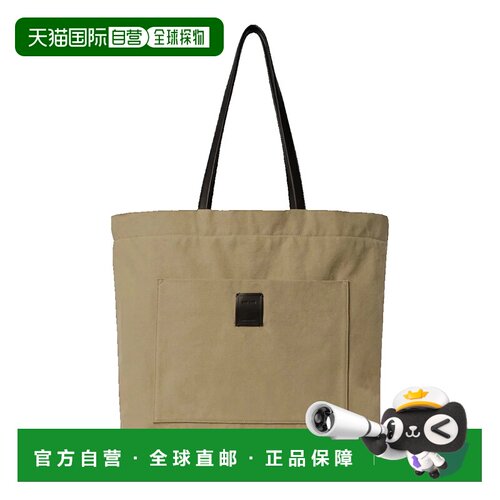 香港直邮The Row 男士 Tori 皮革饰边帆布托特包 【付后1h可退】