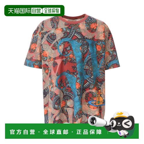 香港直邮VIVIENNE WESTWOOD 女士T恤 3G010018J005NGODO310GO