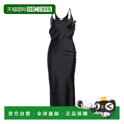 1h可退 香港直邮The Attico 女士 紧身连衣裙 black黑色 舒适时尚