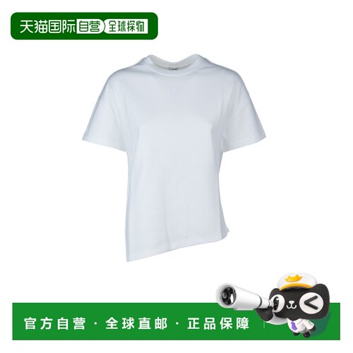 1h可退 香港直邮LOEWE 女士T恤 S540Y22X592100 AW2026 白色 T-SH