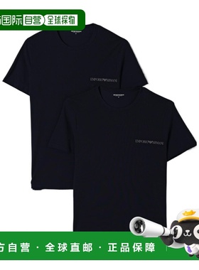 1h可退 香港直邮Emporio Armani 短袖T恤2件装 EM000391AF10779