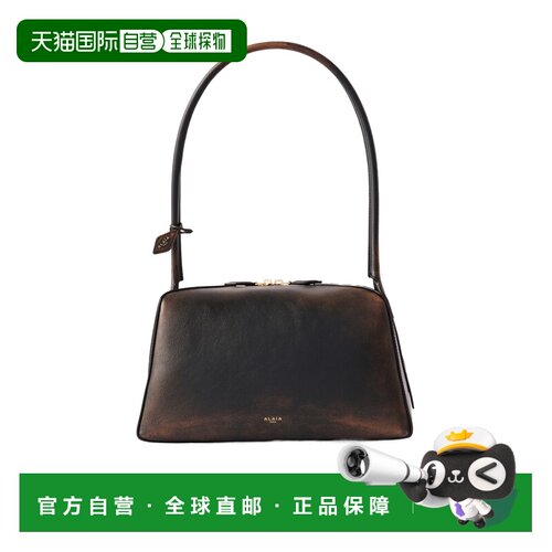 1h可退 香港直邮Alaia Le Bulldog 皮革单肩包 AA1L2019I154