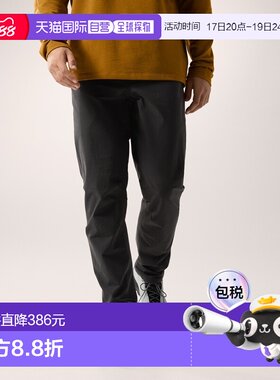 自营1h可退 欧洲直邮ARCTERYX始祖鸟 Levon男士黑色棉五口袋休闲