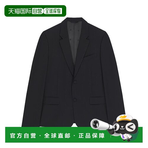 香港直邮Givenchy 羊毛纽扣西装外套 BM30GE15KP纪梵希