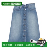 腰带环半身裙 香港直邮Stella McCartney 6D04103SQH27a字裙