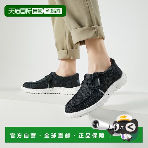 欧洲直邮HEY DUDE  男鞋 秋冬2025 一脚蹬板鞋 Wally Stretch Sox
