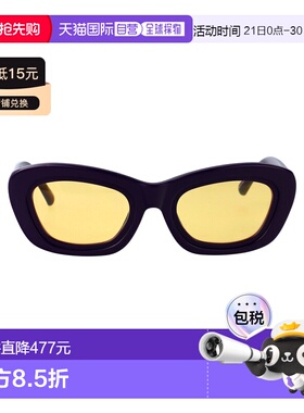 1h可退 香港直邮The Attico 女士 紫色醋纤太阳眼镜 ATTICO63SUNC