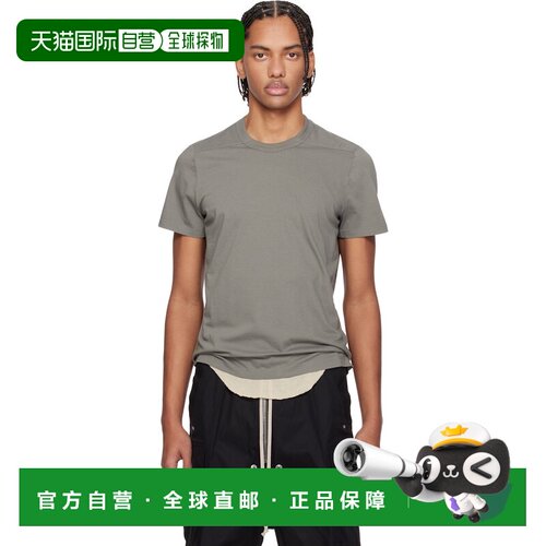 香港直邮rick owens 瑞克 欧文斯 男士 灰色 Temple Short Level