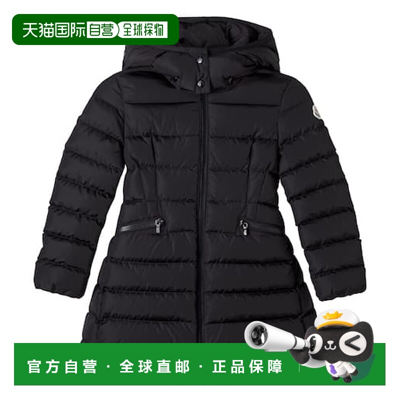 1h可退 香港直邮Moncler 盟可睐 女童 Charpal 徽标羽绒服童装