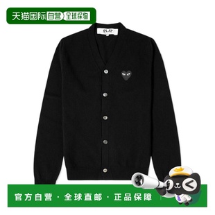 香港直邮Comme 徽标开衫 Des Play AZN0240511BLA Garcons 1h可退