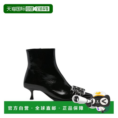 香港直邮GANNI 女士靴子 D1010010099BLACK099BLACK支付后1h可退