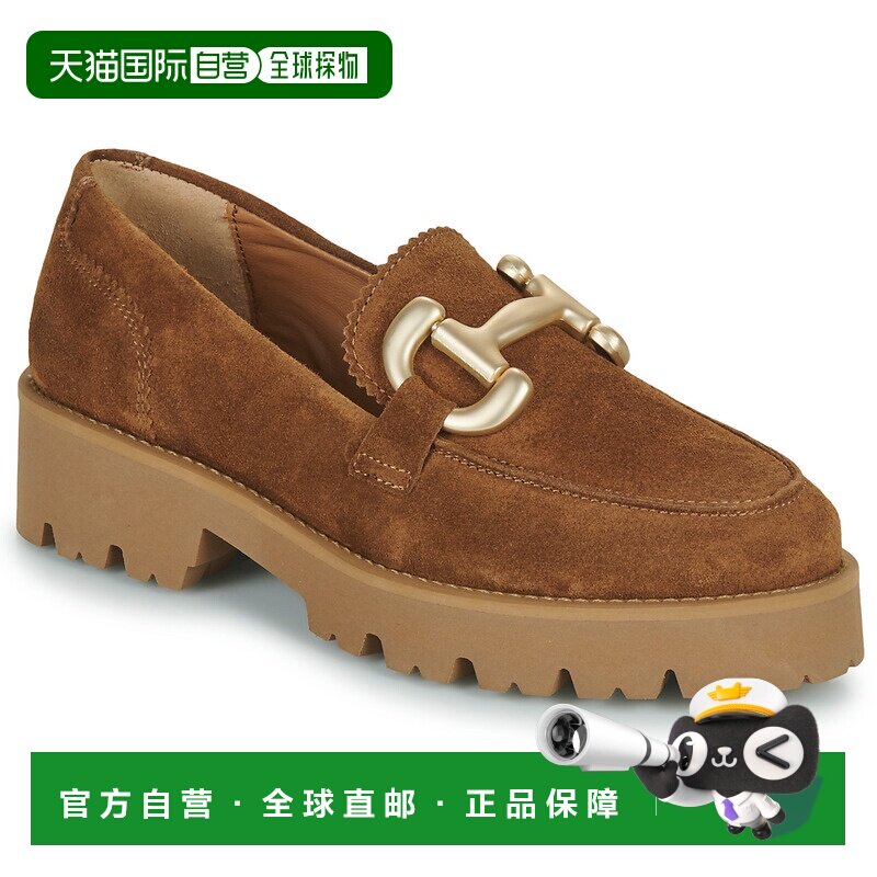 欧洲直邮JB Martin 女鞋 秋冬 乐福鞋 FRIVOLE皮鞋一脚蹬松糕鞋