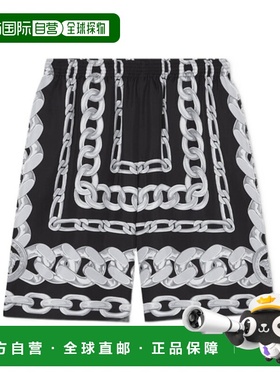 香港直邮Versace 松紧腰短裤 10024761A13397休闲裤范思哲