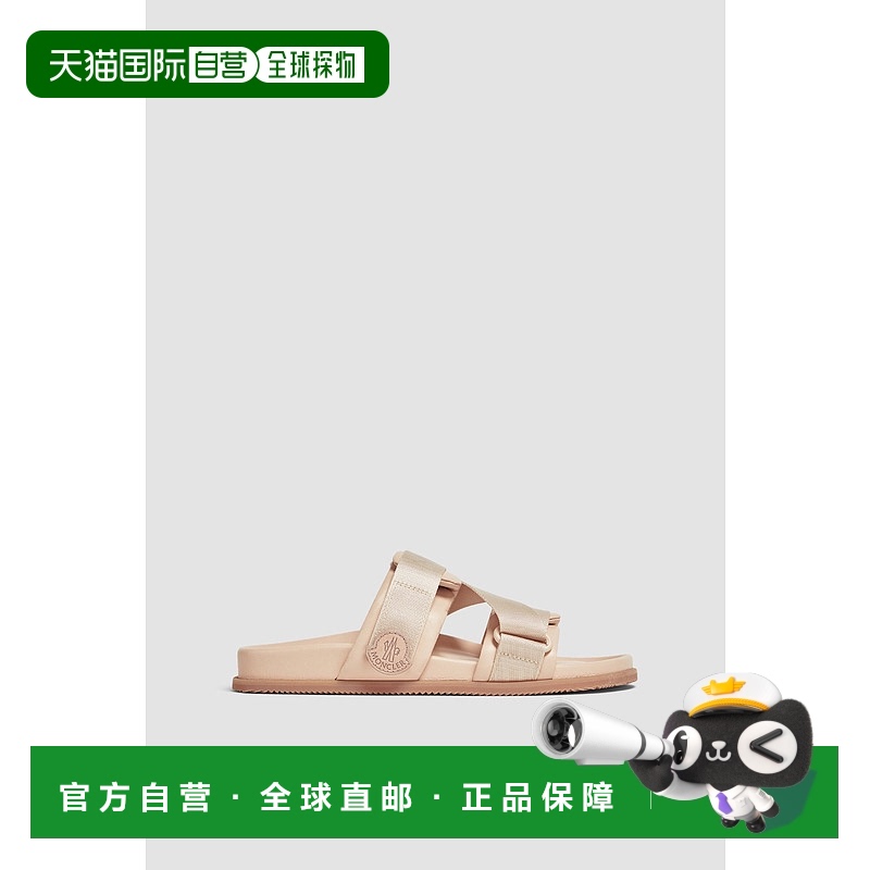 欧洲直邮MONCLER(2025 年新品)Mon Summer 纳帕皮凉鞋