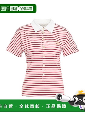 1h可退 香港直邮GOLDEN GOOSE 女士 条纹POLO衫 GWP02189P001893