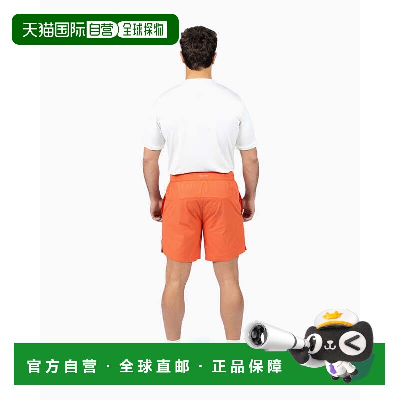 欧洲直邮VELITES 运动短裤 红色 训练日常 两穿弹力速干打底裤