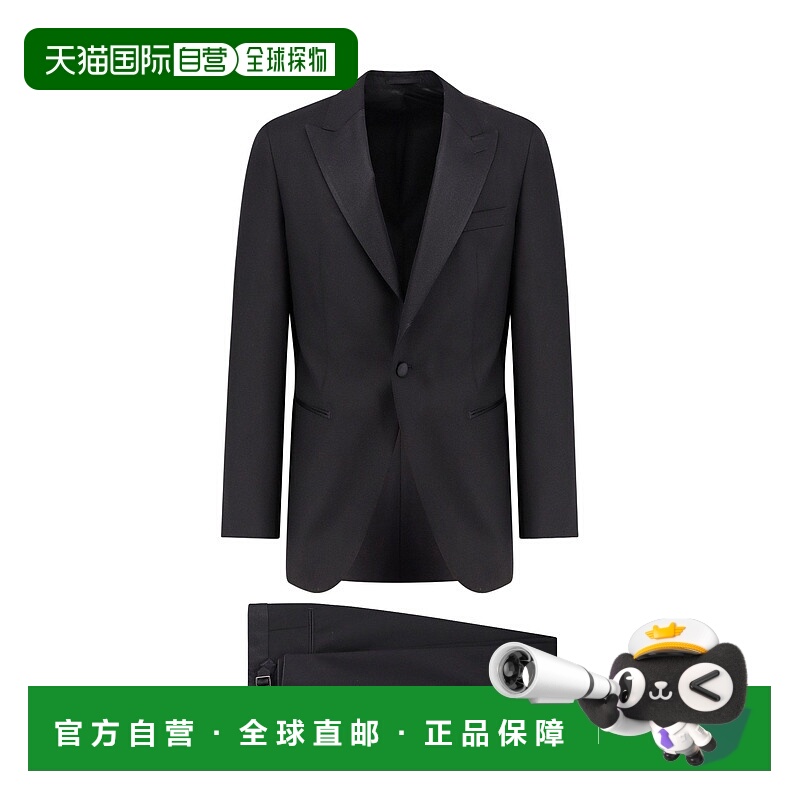 香港直邮BOSS 波士 男士 Harvers 初剪羊毛真丝西装西装 50549651