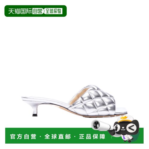 【99新未使用】香港直邮Bottega Veneta 徽标高跟凉鞋 729764V27M