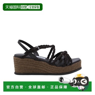 1h可退 香港直邮JIMMY CHOO 女士 露趾草编鞋 26SS女鞋