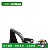 Attico 女士 方头高跟凉鞋 香港直邮The 228WS000L002牛皮高跟鞋