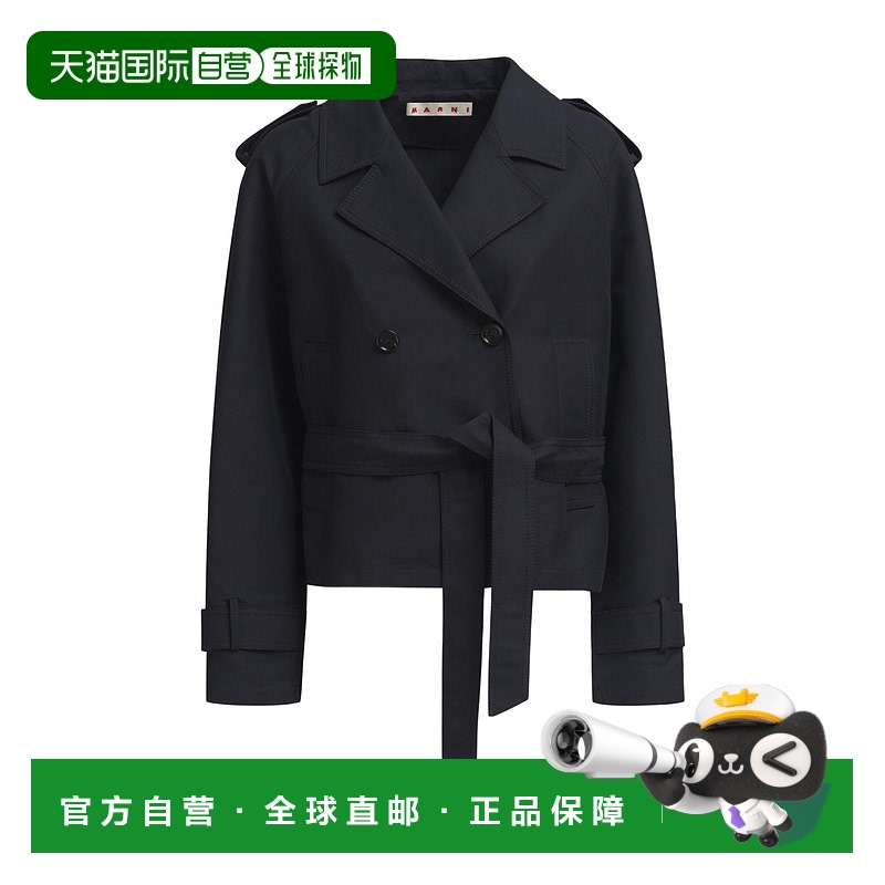 香港直邮Marni 短款风衣夹克 JKMA0333S0TCX28