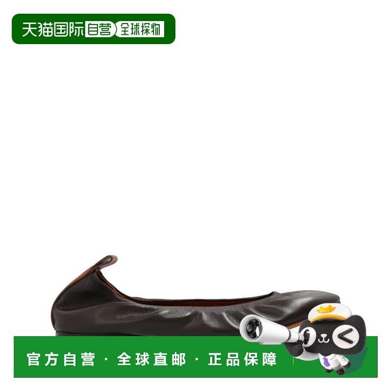1h可退 香港直邮Lanvin 朗雯 女士 芭蕾平底鞋 FWBAMB02NAPAP2409,女鞋,浅口单鞋,淘宝优惠券,粉丝福利购,淘宝优惠卷