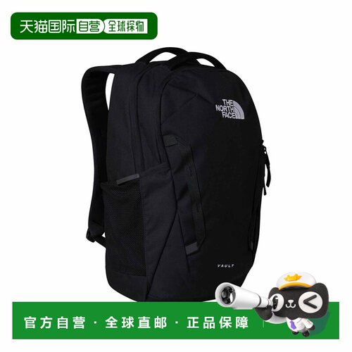 自营欧洲直邮The North Face北面 Vault黑色涤纶防水背包男女通用