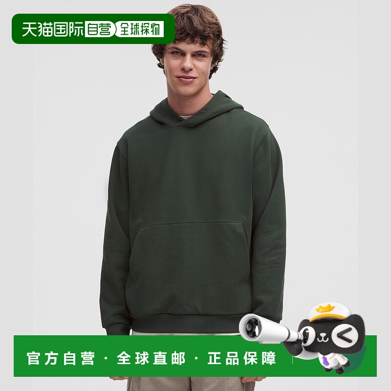 自营1h可退 欧洲直邮LULULEMON露露乐檬 Steady State 连帽卫衣