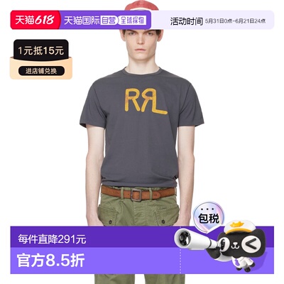 1h可退 香港直邮ralph lauren rrl 拉夫 劳伦RRL 男士 海军蓝 Ran