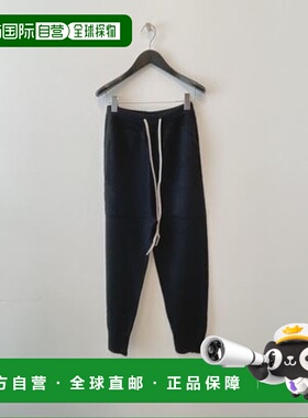 香港直邮Rick Owens 抽绳运动裤 RP02C1654WSB卫裤休闲裤