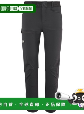 自营欧洲直邮Millet觅乐 ONEGA STRETCH男士裤子 黑色
