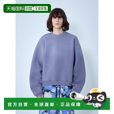 1h可退 香港直邮Erl 男士 刺绣卫衣 ERL12T024 purple紫色 舒适时
