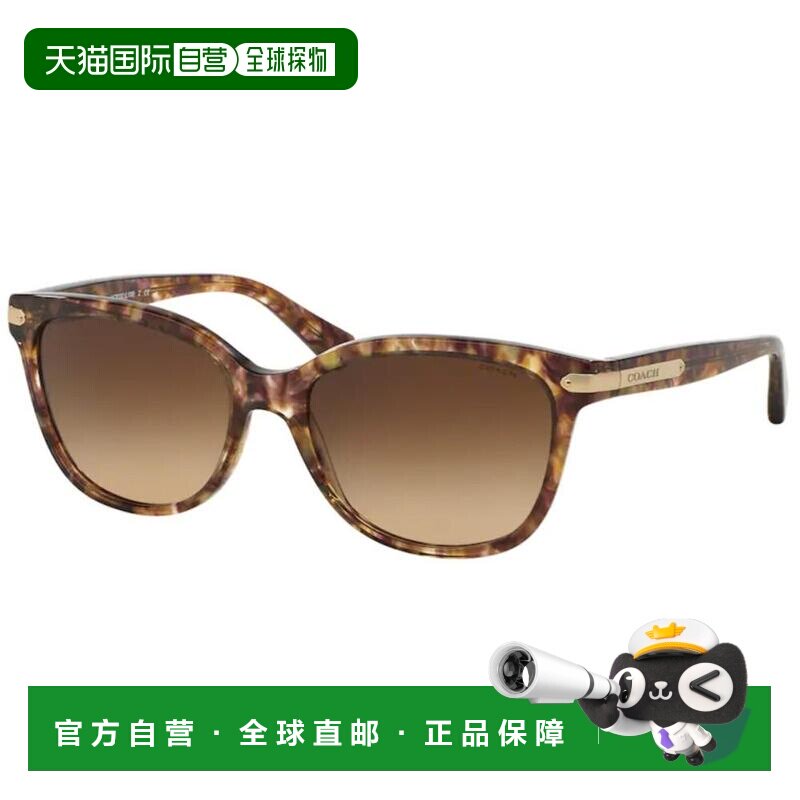 1h可退 香港直邮Coach蔻驰 女士 -sunglasses 太阳镜 HC 81